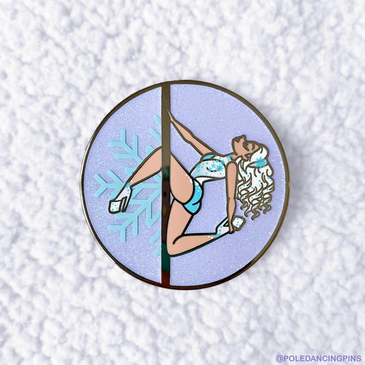 Snowflake (Light Skin) Enamel Pin