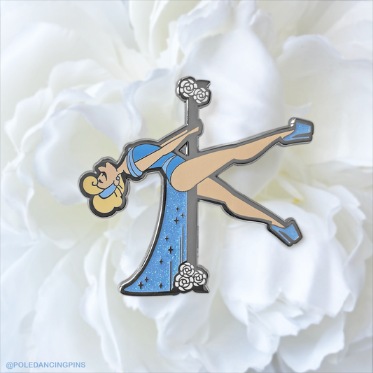 Scissor Sit (Light Skin) Enamel Pin