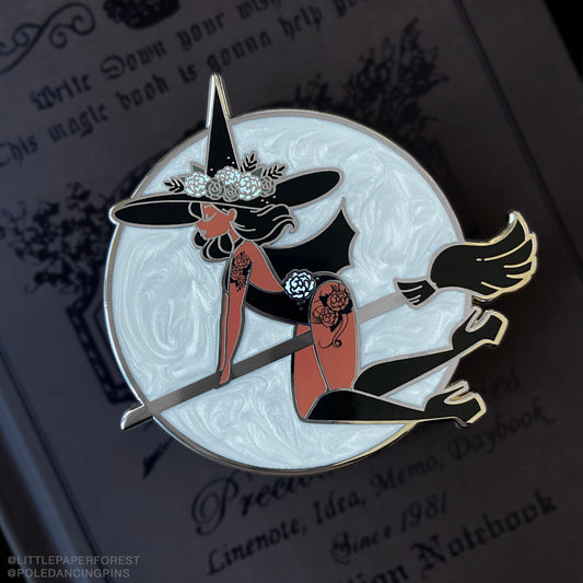 Witch (Dark Skin) Enamel Pin