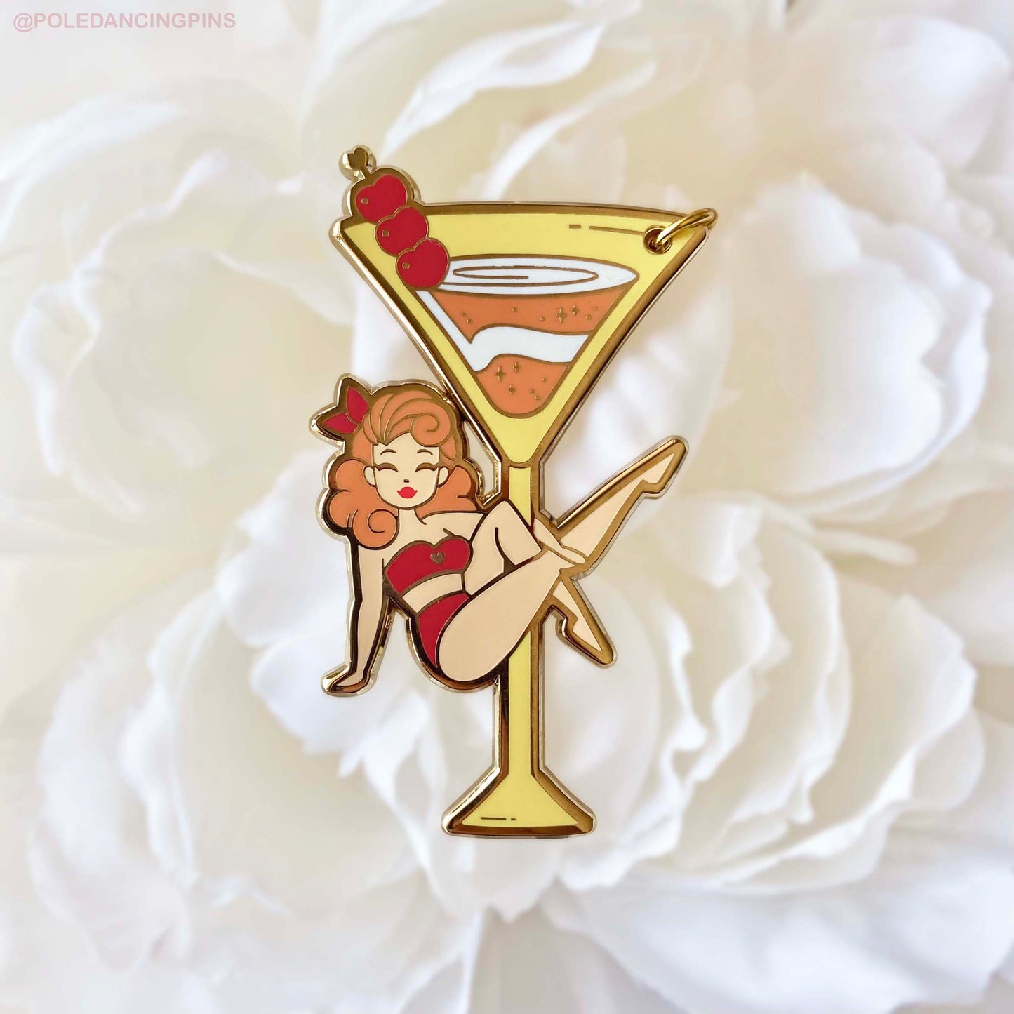 Martini Sit (Tequila Sunrise) Keychain