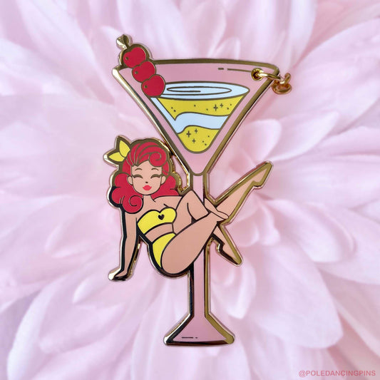 Martini Sit (Mimosa) Keychain