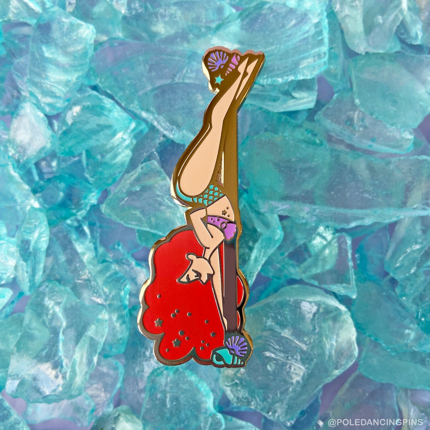 Mermaid (Red Hair) Enamel Pin